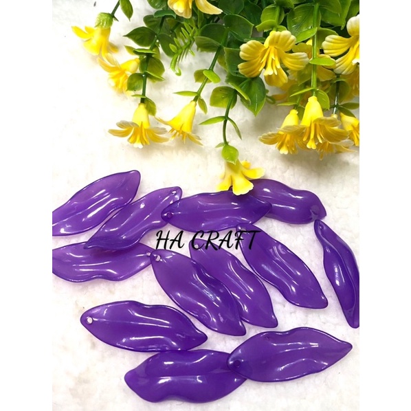 Cánh MẪU ĐƠN nhỏ,vật liệu làm hoa pha lê Handmade, DIY