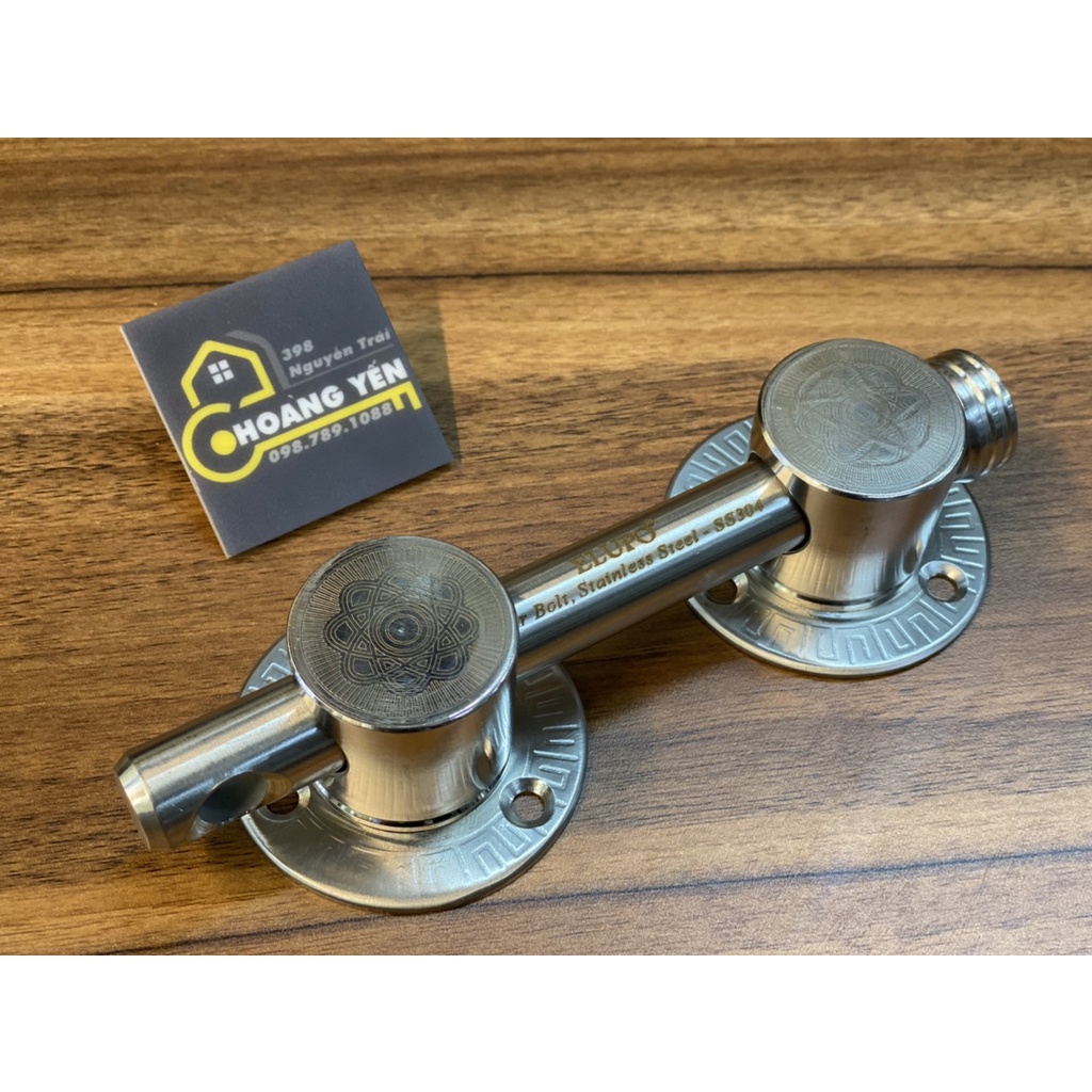 Bộ trùy inox, khóa chùy, then trùy cài cửa inox chính hãng EL phi 38 - Chuỳ nửa inox 304 chống gỉ sét