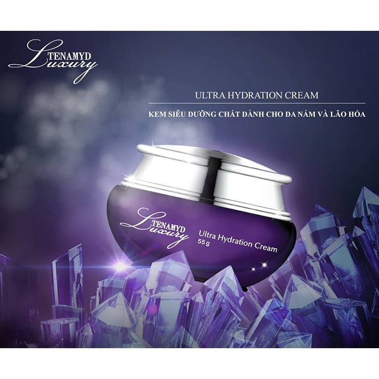 Kem siêu dưỡng chất Tenamyd Luxury dành cho da nám và lão hóa 55g -ULTRA HYDRATION CR