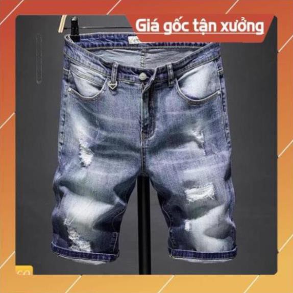 [ĐẸP HƠN NGƯỜI YÊU CŨ !!!] Quần short jean ,Quần short nam rách cao cấp đẹp giá rẻ TCSMT 60 👑 Đẹp