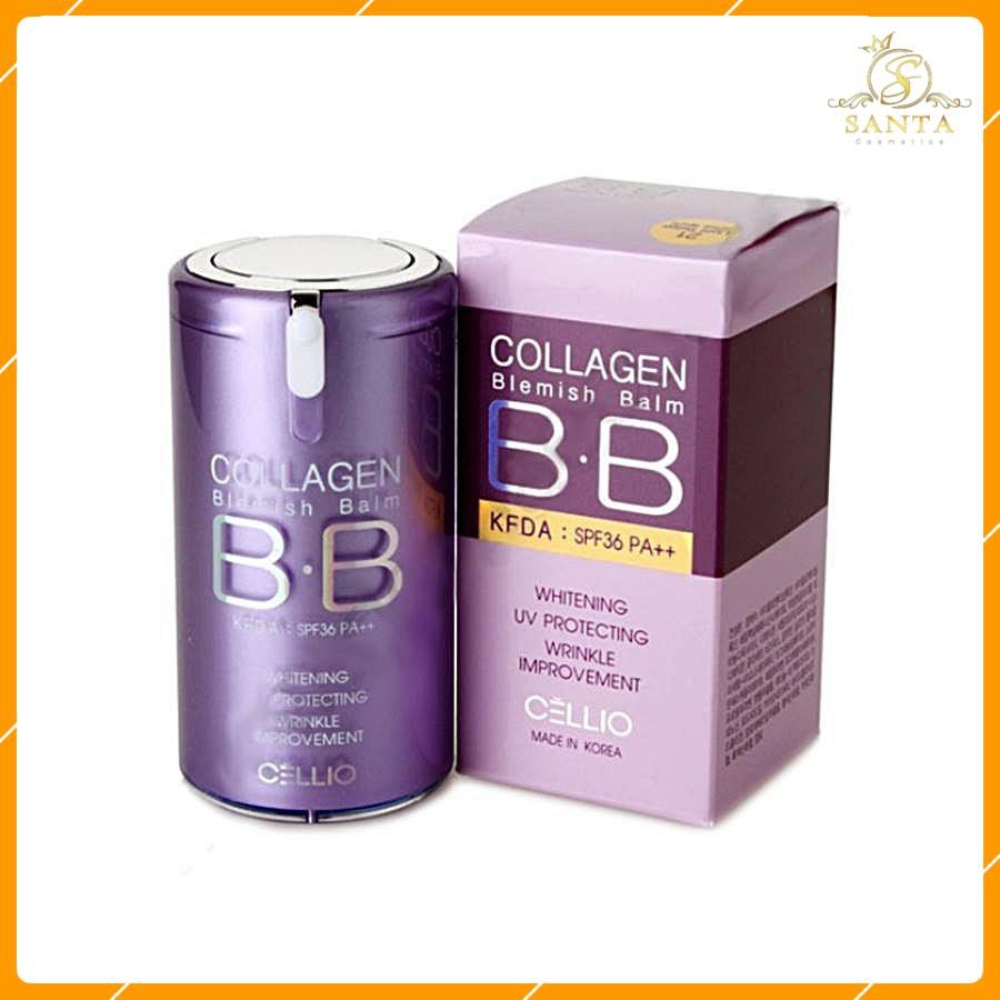 [CHUẨN AUTH] KEM NỀN CELLIO COLLAGEN BLEMISH BALM B.B SPF 40 PA+++