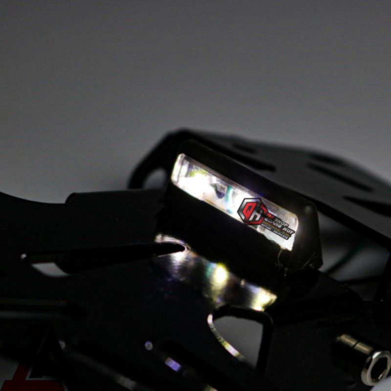 Bát biển số gập có đèn gắn Exciter 150 -155 , Winner - Winner X