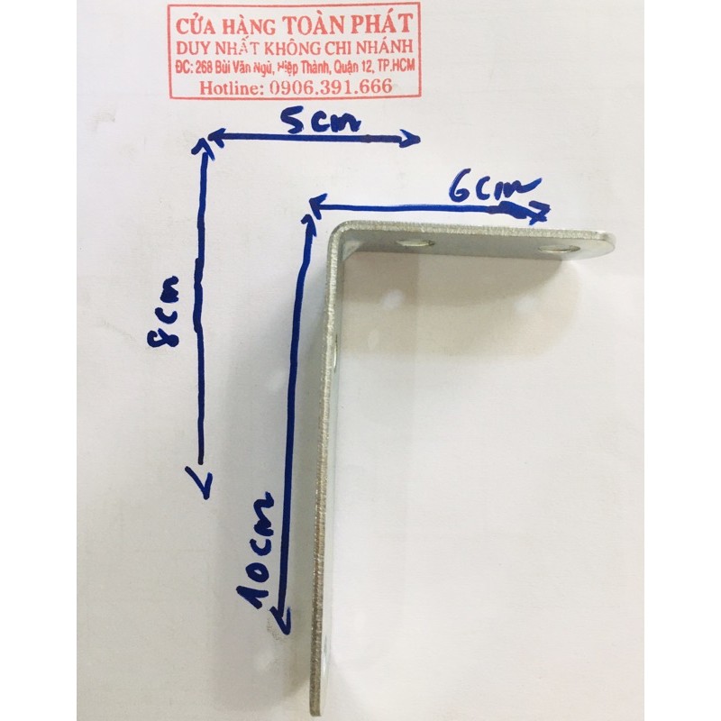 Ke góc vuông sắt, ke vuông lỗ bắt vít