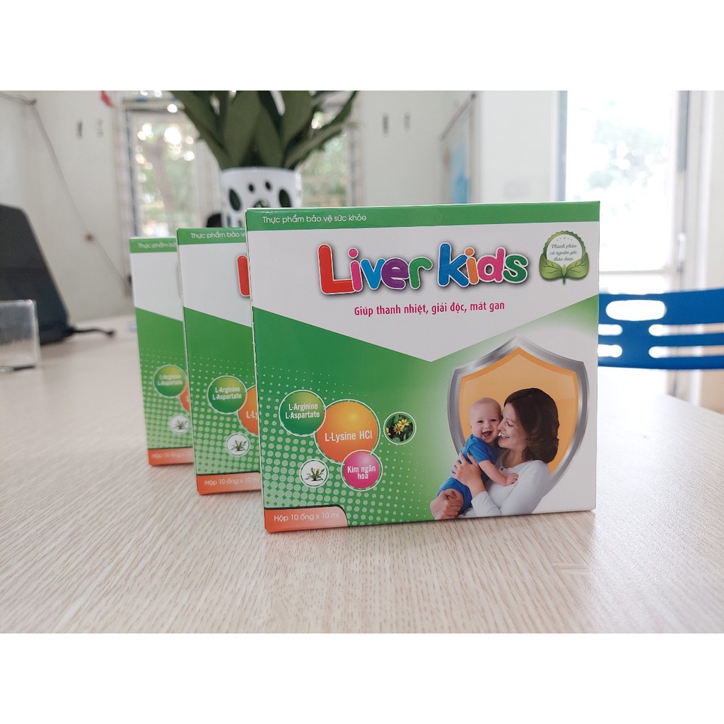 LIVER KID - Thanh nhiệt, giải độc, mát gan dành cho bé