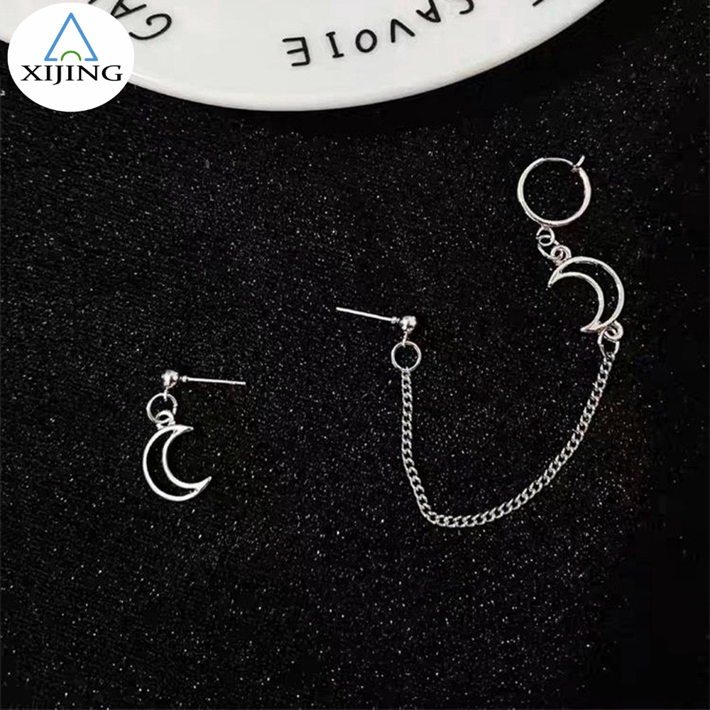 Khuyên Tai Nữ Hình Mặt Trăng Thời Trang