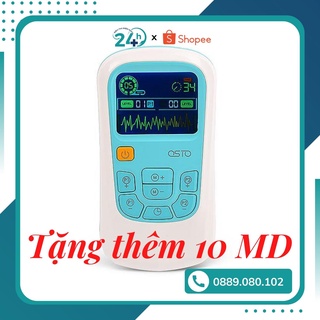 Máy massage xung điện trị liệu giảm đau nhức, matxa xung điện chạy bằng pin ,máy điện xung ast-2012a