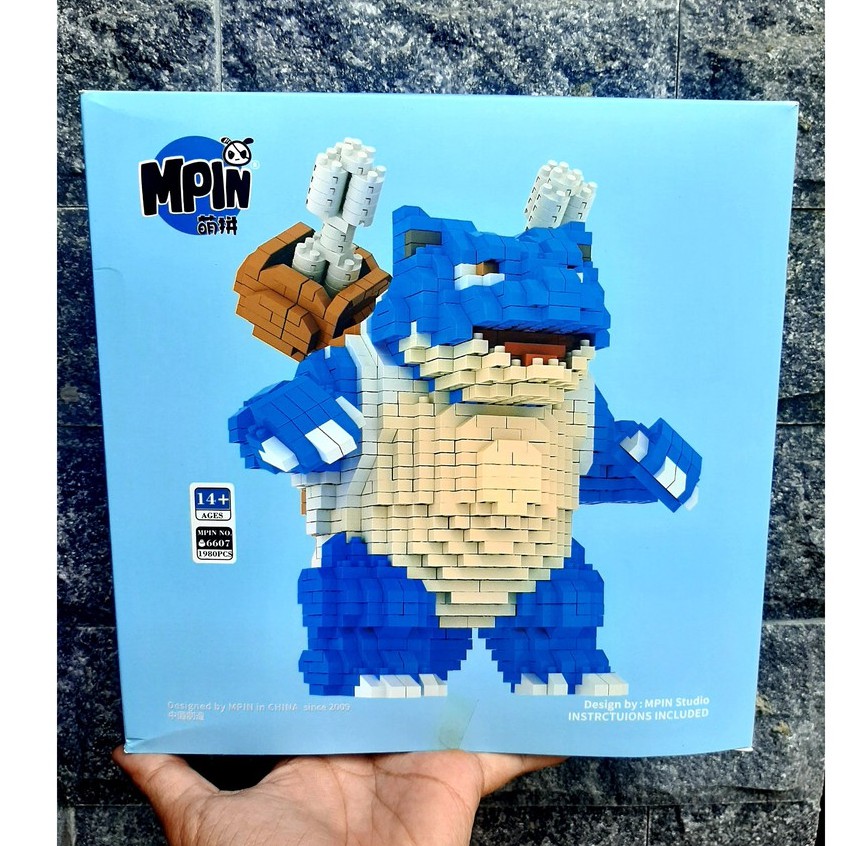 [ ĐỖ LẠC SHOP ] Bộ Đồ Chơi Lắp Ráp Lego Pokemon " RÙA NƯỚC "