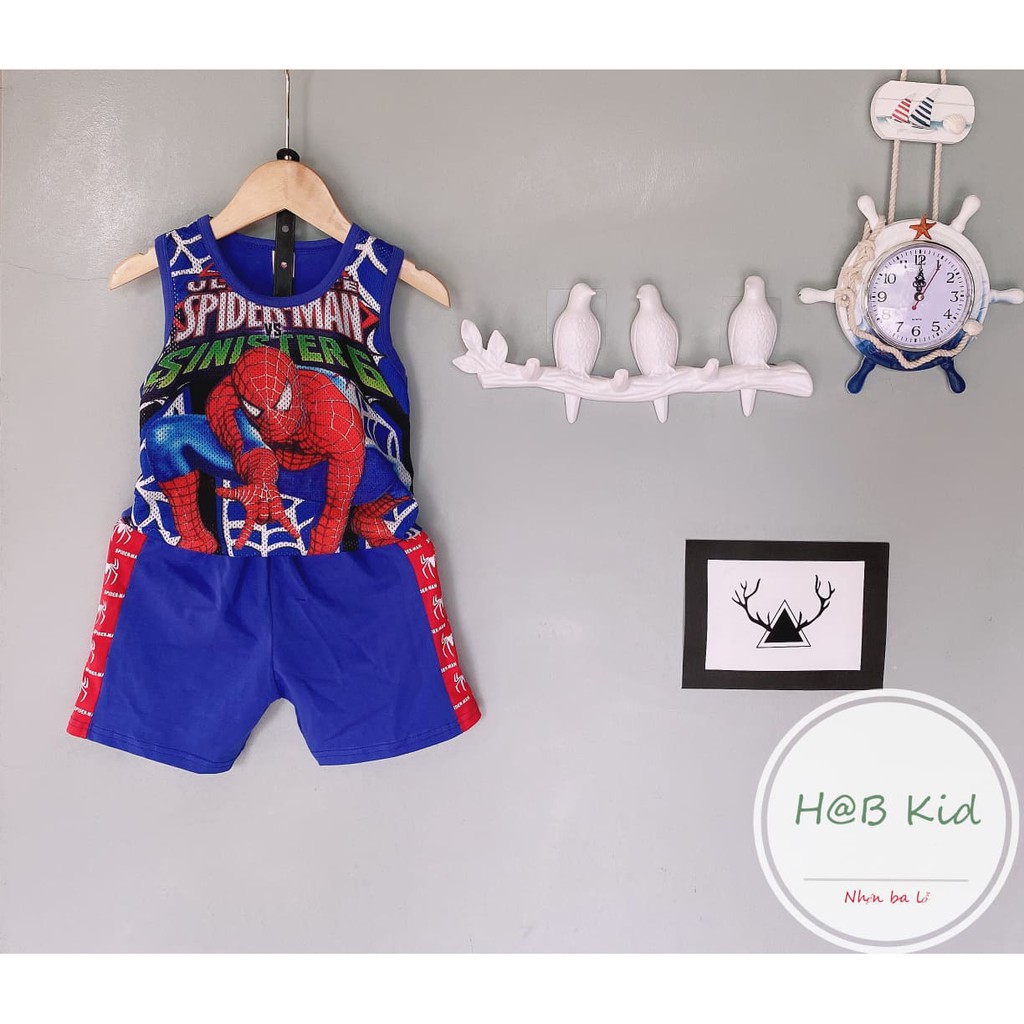bộ người nhện lưới 3 lỗ quảng châu cho bé dưới 1,5 tuổi - Sỉ