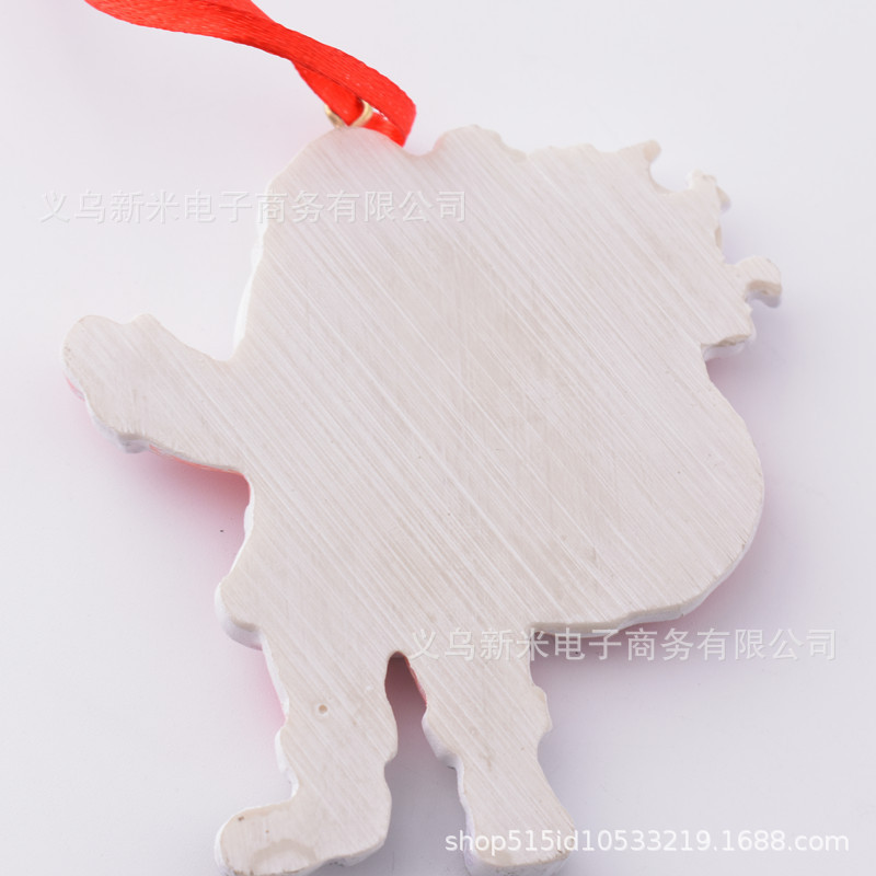 Santa Hanging Pendant New Christmas Products Resin Red Christmas Face Mask Snowman Gift Holiday Decoration