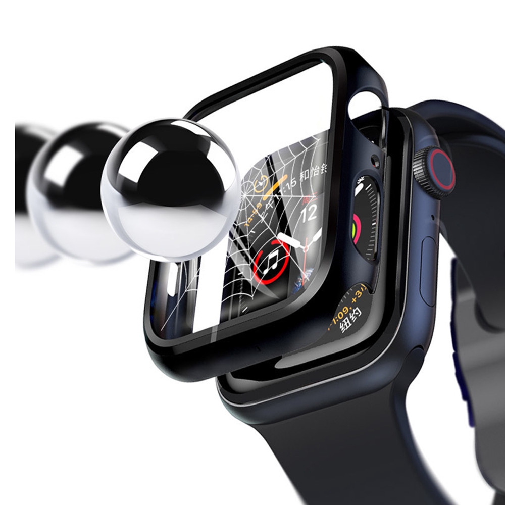 T500 Glass + ốp lưng Apple Watch serie 6 5 4 3 SE IWatch 44mm 40mm 42mm 38mm Bảo vệ màn hình + Vỏ Apple Watch Accessorie