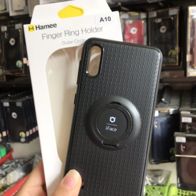 Ốp lưng IFace cho Samsung Galaxy A10 2019 tặng kính cường lực cao cấp