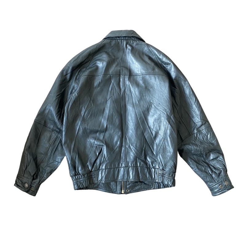 Áo Leather Bomber Jacket 2hand