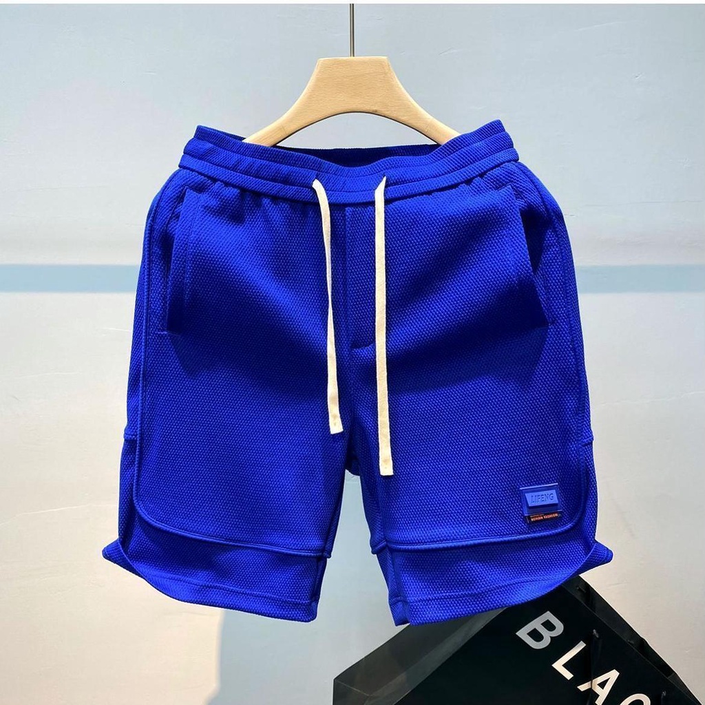 Quần Short Nam Phối Nhãn Hiệu Phong Cách Mỹ