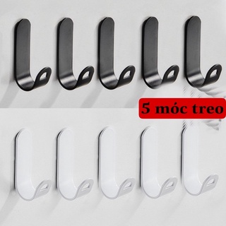 COMBO 5 Móc treo tường siêu bền gắn tường không cần khoan đục.