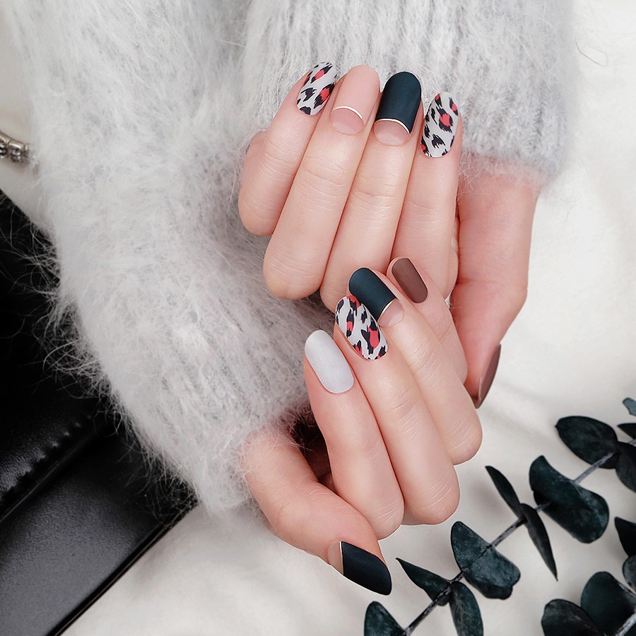 Miếng Dán Móng Tay Mùa Đông ZINIPIN Winter Color Collection GomiMall