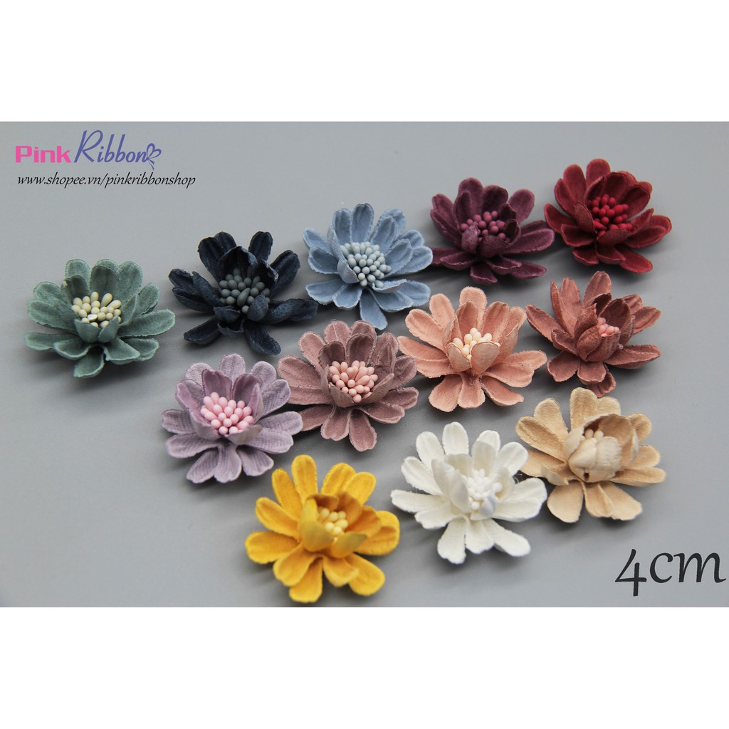 Hoa cúc da lộn 4cm | BigBuy360 - bigbuy360.vn