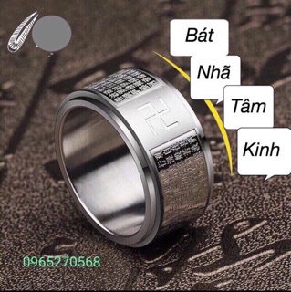 Nhẫn Xoay Bát Nhã Tâm Kinh