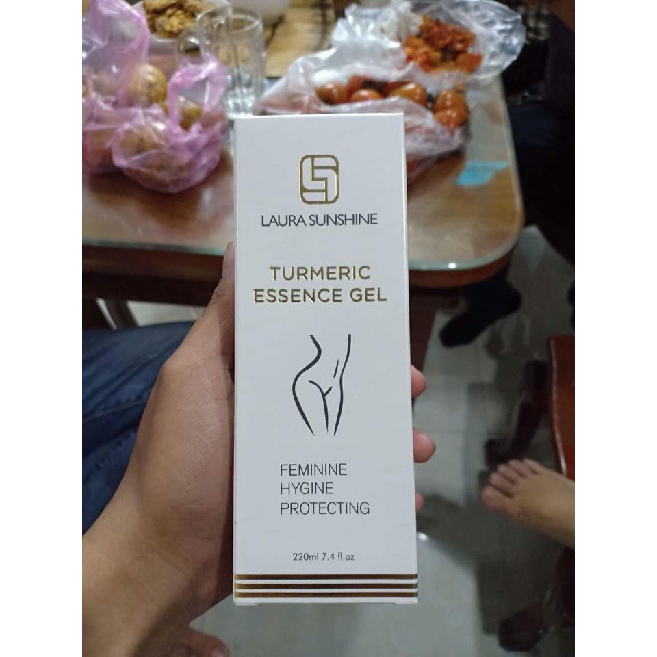 Nước vệ sinh phụ nữ LAURA SUNSHINE TURMERIC ESSENCE GEL 220ml