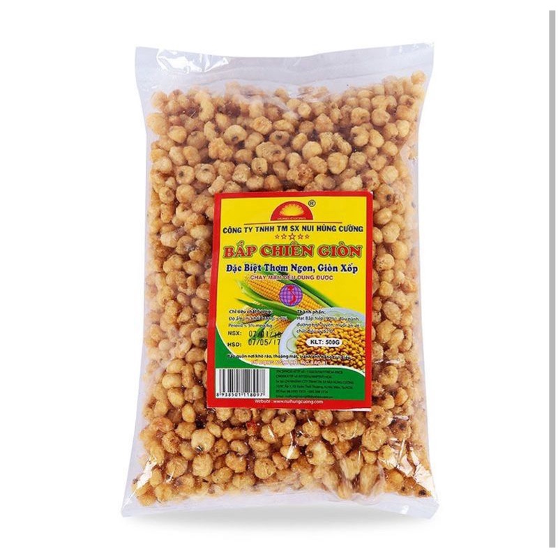 Bắp Chiên Giòn Hùng Cường 500Gg