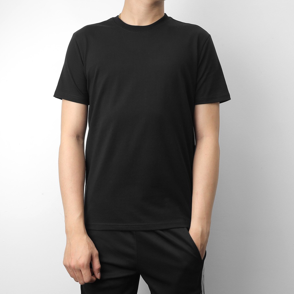 Áo Thun Trơn nam ngắn tay cổ tròn chất liệu 100% Cotton, form chuẩn Dilano DL01 | BigBuy360 - bigbuy360.vn