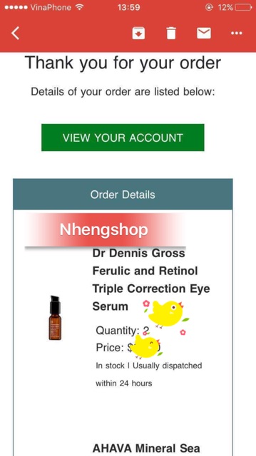 [Đủ bill] Serum dưỡng cho mắt DR. DENNIS GROSS FERULIC + RETINOL TRIPLE CORECTION EYE SERUM
