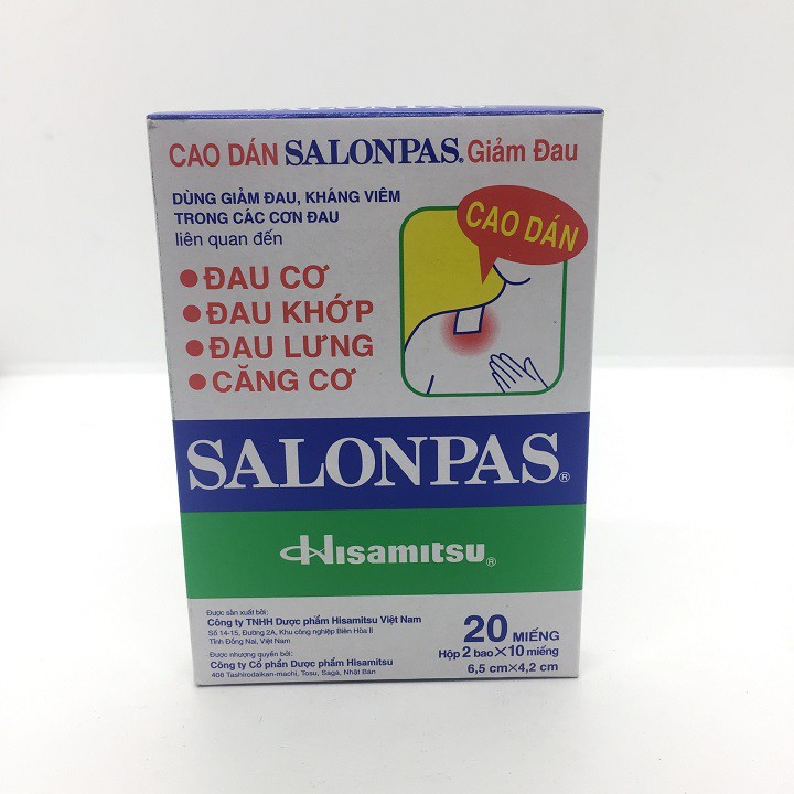 Cao dán Salonpas