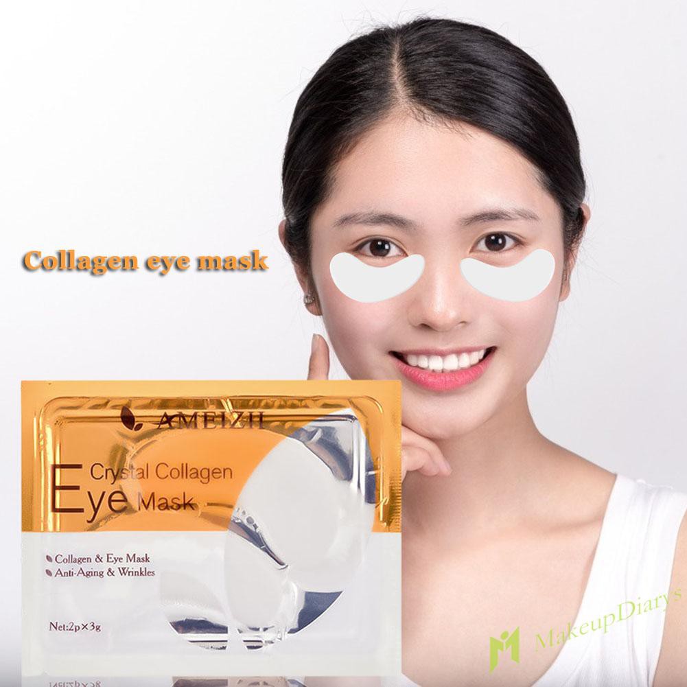 (Hàng Mới Về) Set 2 Mặt Nạ Mắt Collagen Trị Quầng Thâm Và Bọng Mắt