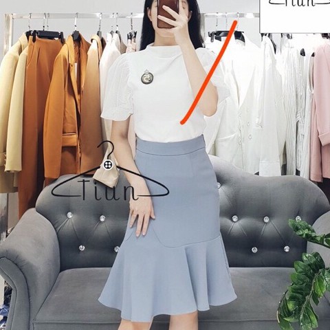 Chân váy 💕[FREESHIP]💕Giảm 20k [CHAN VAY] Chân váy đuôi cá cách điệu, chất tuyết mưa siêu đẹp | BigBuy360 - bigbuy360.vn