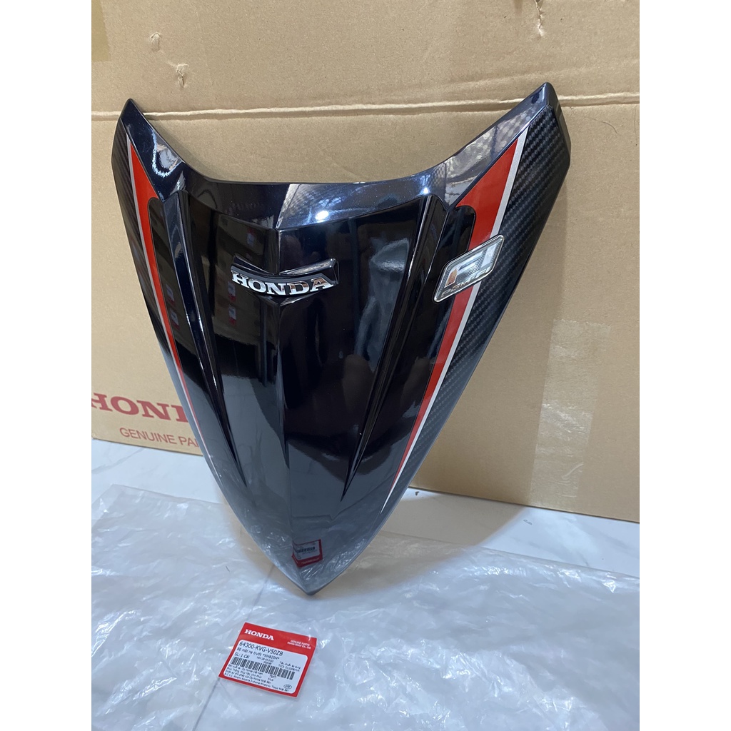 Bộ mặt nạ trước HONDA AIR BLADE 110 năm 2011 màu Đen đỏ. *NHB25M* 64300KVGV50ZB