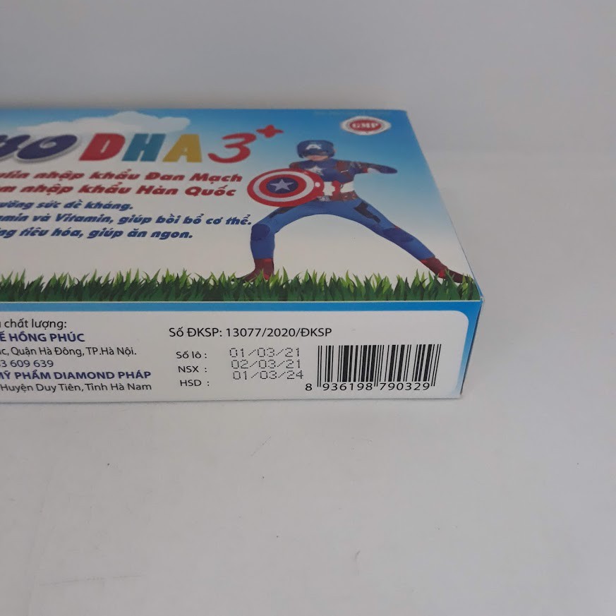 Thymo DHA 3+ hộp 20 ống tăng đề kháng cho bé