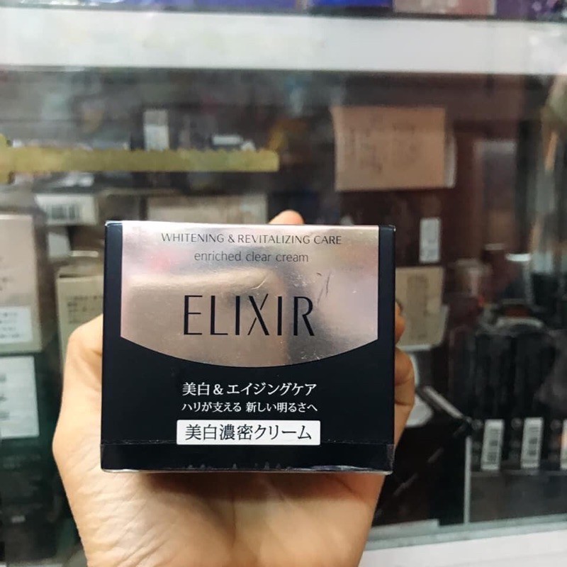 Kem đêm Elixir Enrich Clear cream(video)