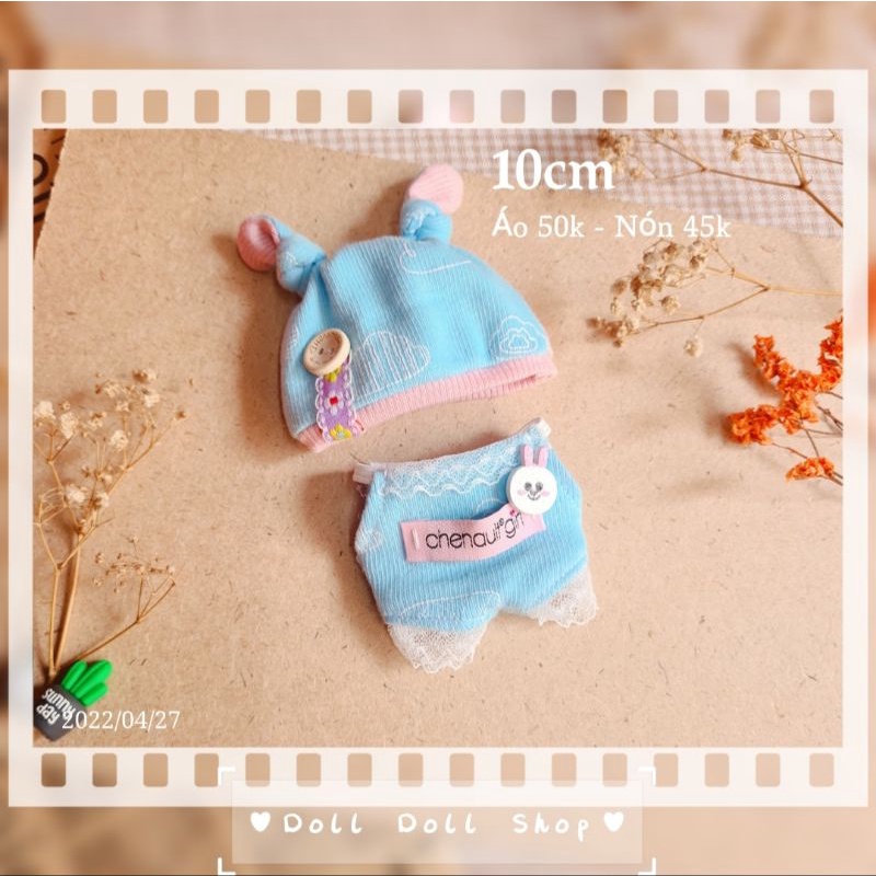 Outfit cho doll 10-15-20cm