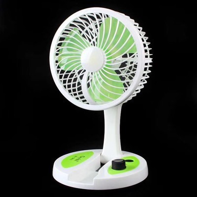 Quạt Tích Điện Mini Gấp Gọn Tròn Tiên Lợi- Có Đèn | BigBuy360 - bigbuy360.vn