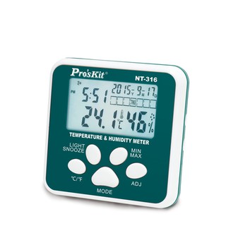 Đồng hồ đo nhiệt độ, độ ẩm pro'skit nt-316
