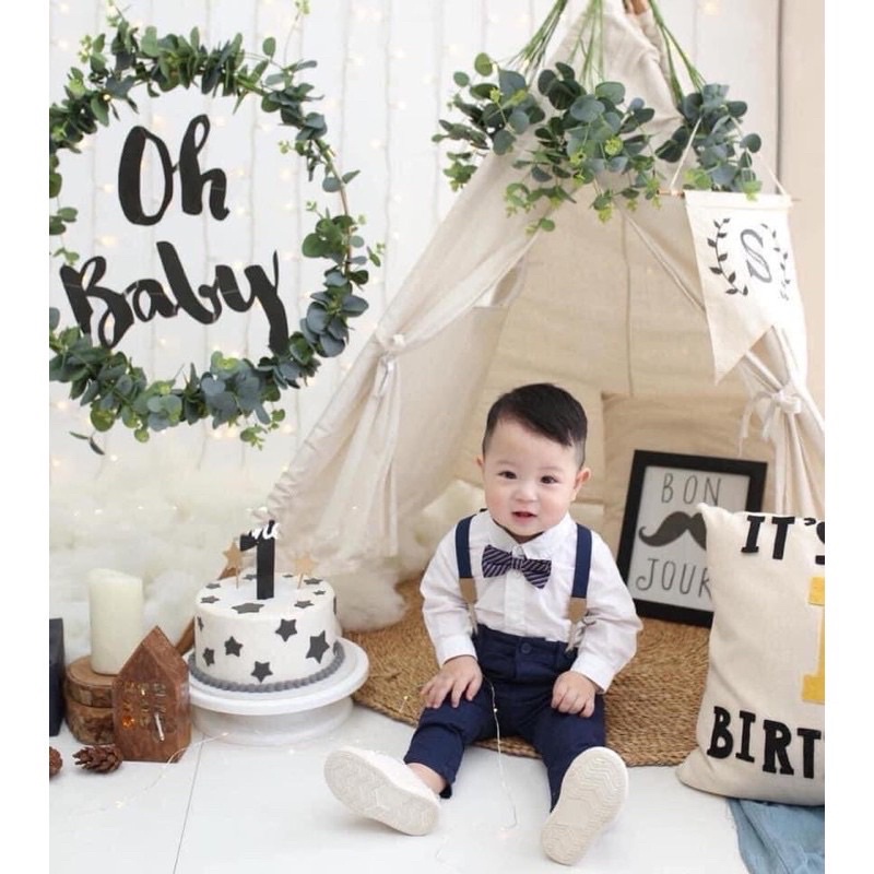 Bộ công tử HM AUTH săn sale 60% cho bé trai