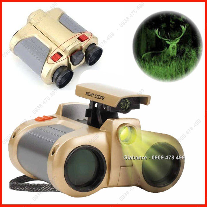 ĐỒ CHƠI ỐNG NHÒM NHÌN ĐÊM NIGHT SCOPE CHẠY PIN - 9146