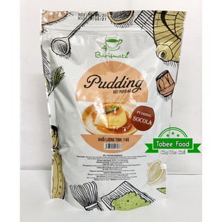 BỘT PUDDING SOCOLA BARISMATE 1KG - Pudding Thơm Béo Ngậy Cho Món Trà Sữa