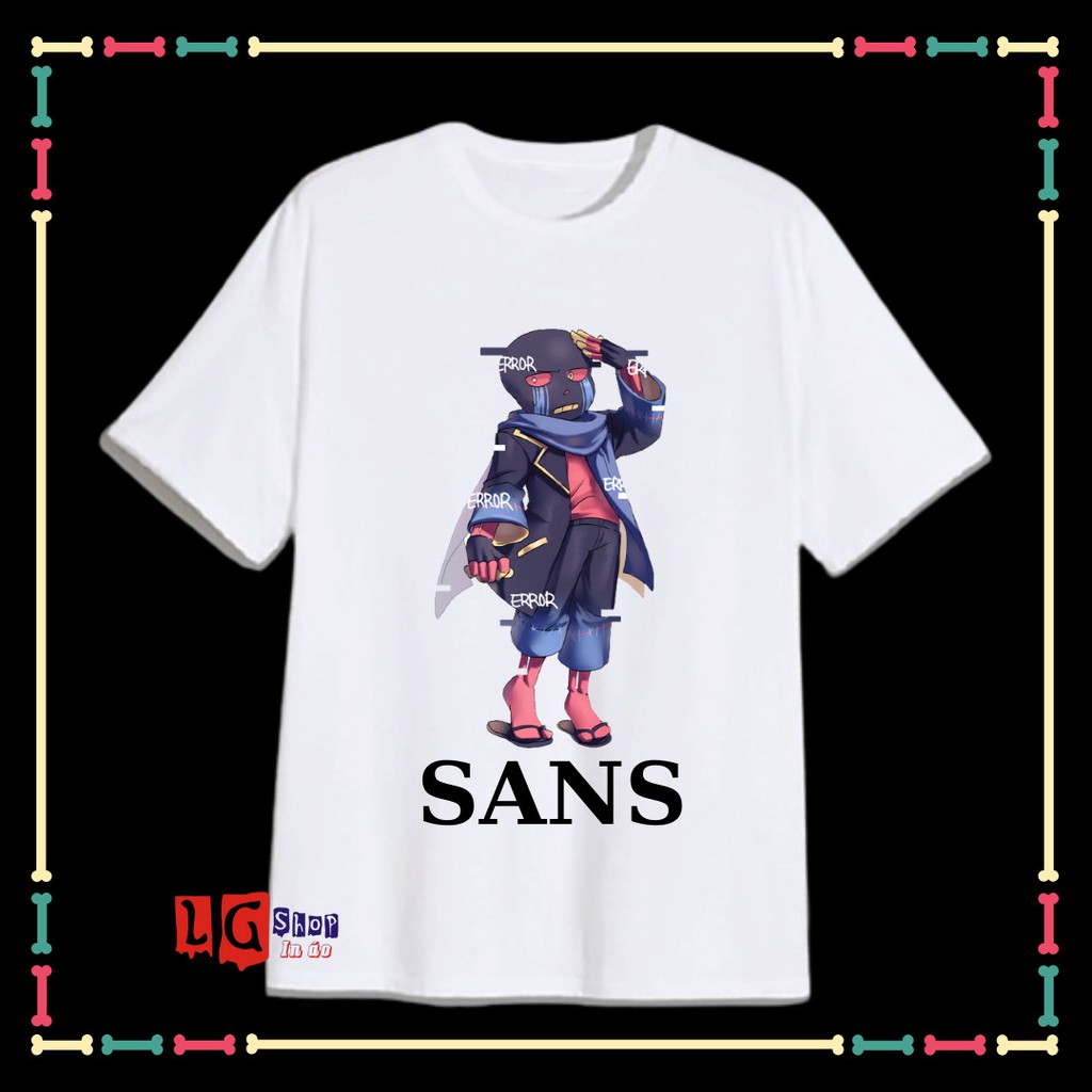 ÁO THUN IN HÌNH SANS UNDERTABLE CHO BÉ TRAI