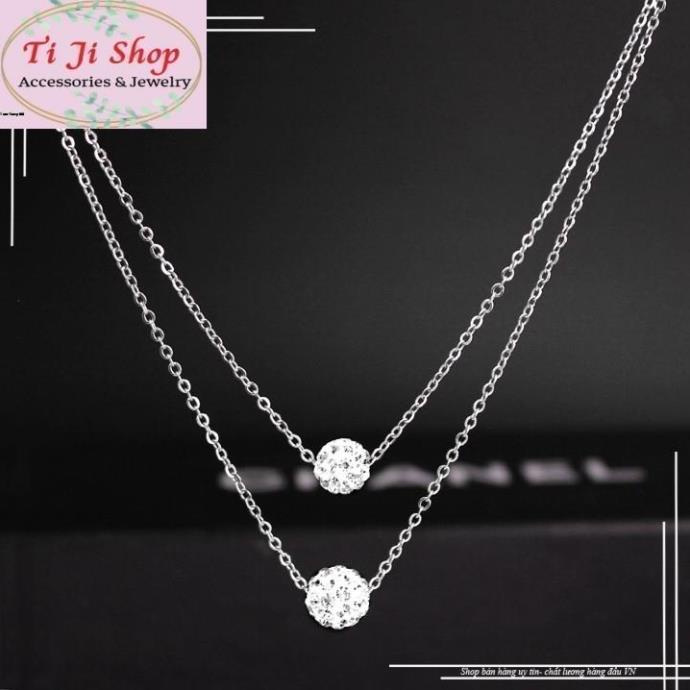 Dây chuyền 2 tầng trái châu