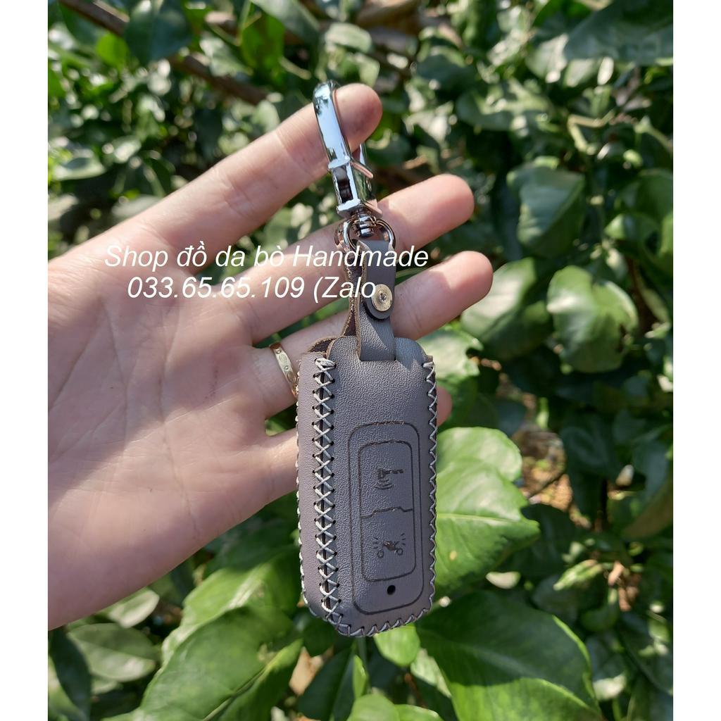 Bao đựng chìa khoá xe máy Honda SH 2022, Vision 2021-2023, Lead 2022, AB 2023, Winner 2022 bằng da thật