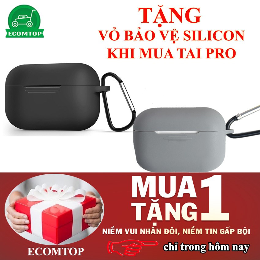 Tai nghe  bluetooth bản Pro [Chip Louda 2.0-1536U] âm thành vòm chống ồn, xuyên âm, định vị, đổi tên, bass tredle căng