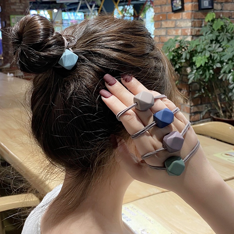 1 Dây Buộc Tóc Co Giãn Thời Trang Nữ Tính