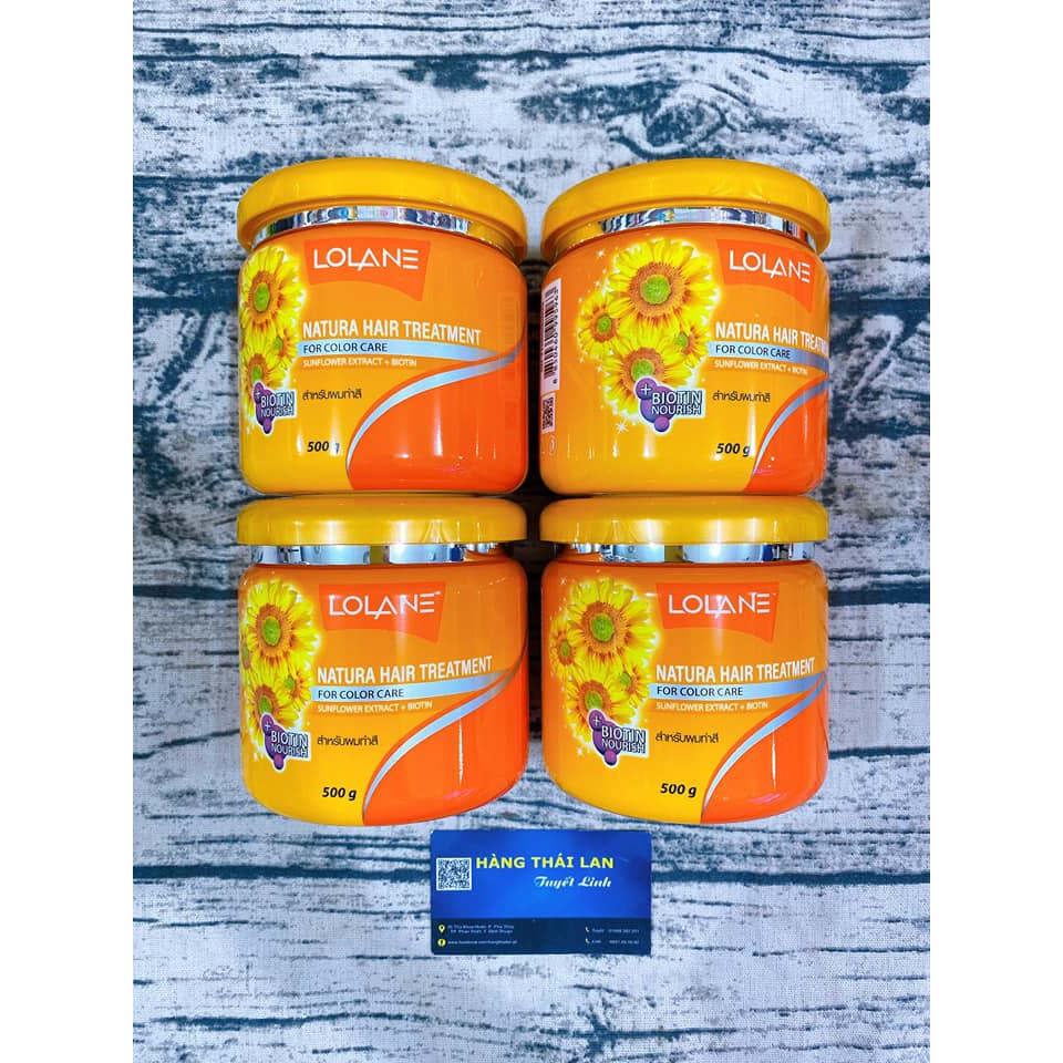 Dầu ủ tóc Lolane hoa hướng dương 500g