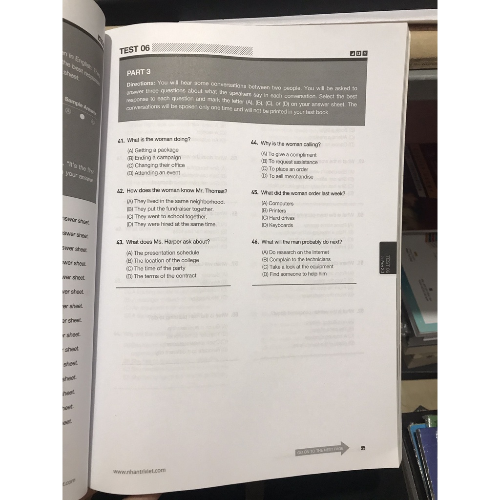 Sách - Complete Toeic Listening Comprehension