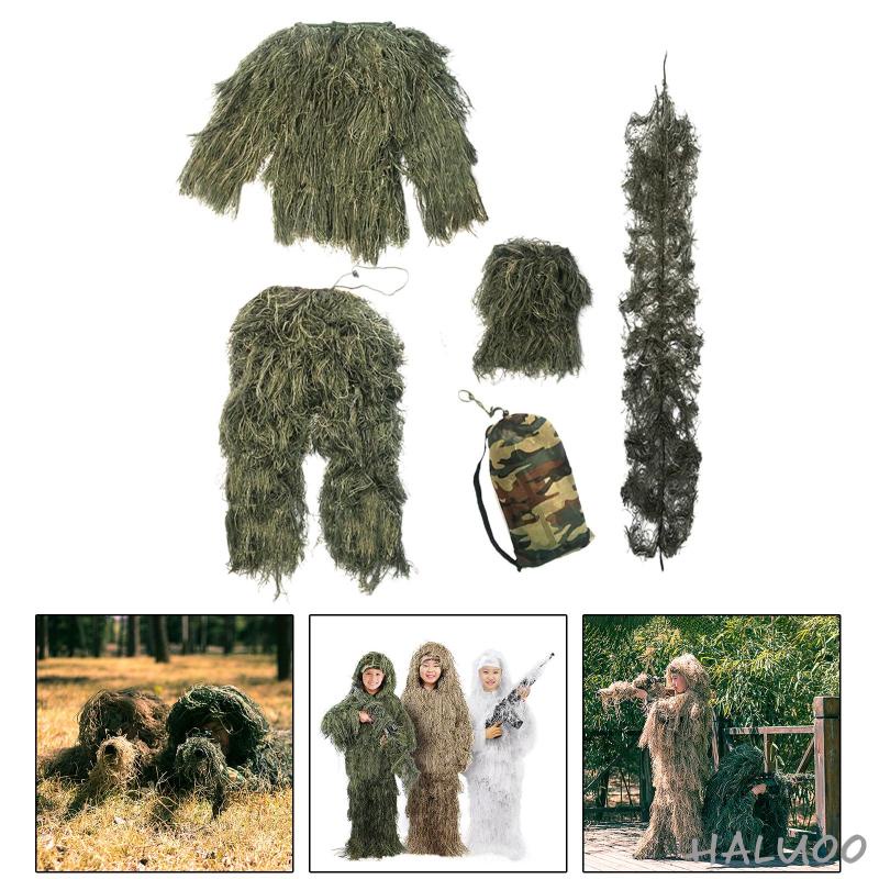 Bộ Đồng Phục Ghillie Vô Hình Hóa Trang Halloween
