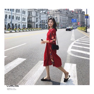 Váy Maxi BOHO Style (Ảnh thật ở cuối)