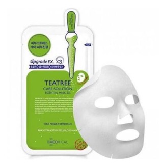 Lẻ Miếng Mặt Nạ Tràm Trà MediHeal Teatree Care Solution Essential Mask EX
