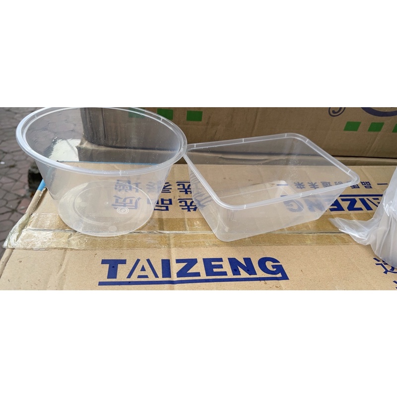 Lốc 50 hộp tròn 1000ml có nắp