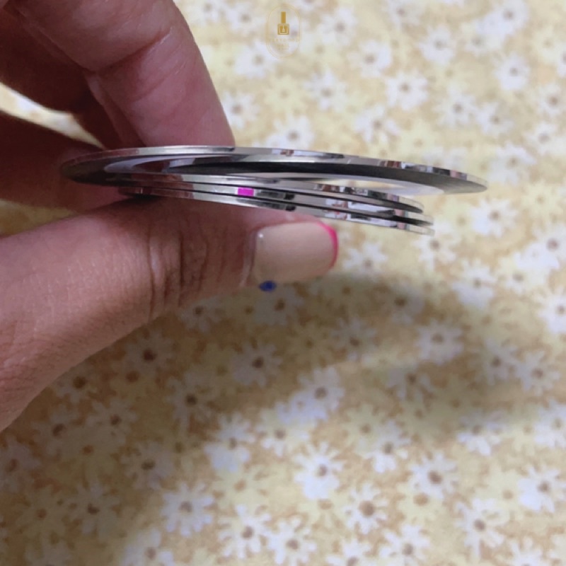 Dây line kim tuyến trang trí móng làm nail