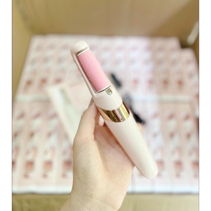 Máy Chà Gót Chân, Tẩy tế bào chết cho Tiệm Nail, Cá Nhân tại Nhà Tẩy Tế Bào Chết Sạc Pin Tích Điện 2 Đầu Mài Tiện Lợi